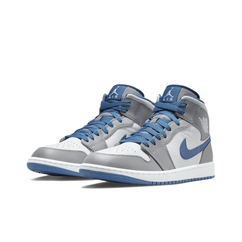 Jordan 1 Mid True Blue-2