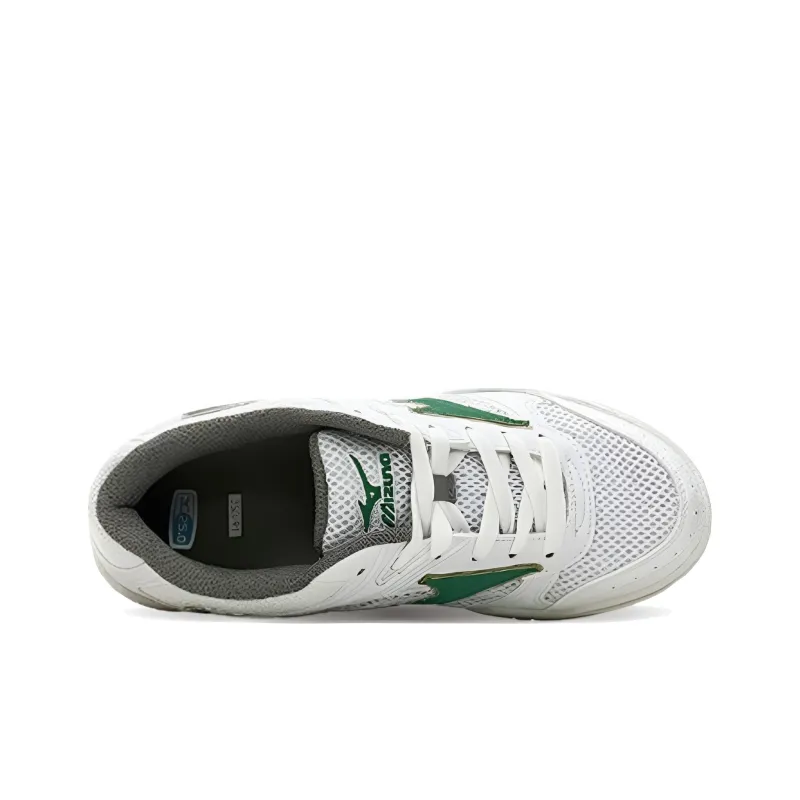Mizuno Badminton Shoes Unisex Low Top White/Green-2