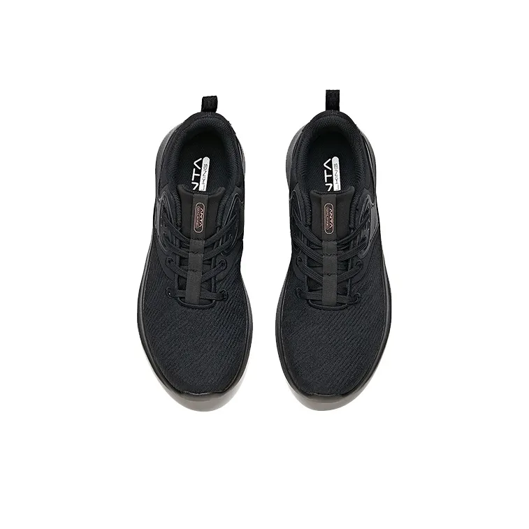 ANTA Training Shoes Women's Low Top Black/Rose Gold-2