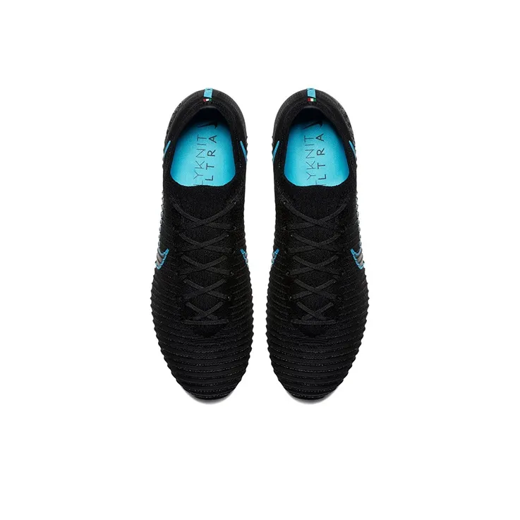 Nike Mercurial Vapor Flyknit Ultra Fg Black Gamma Blue-3
