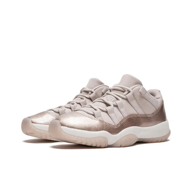 Jordan 11 Retro Low Rose Gold Women's-3