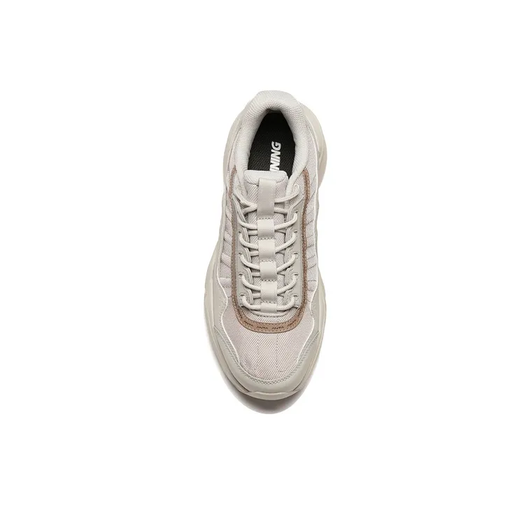 Anta Variety Training Collection Cushioning Anti-Slip And Wear-Resistant Low-Top Training Shoes Men's Linen Gray-2