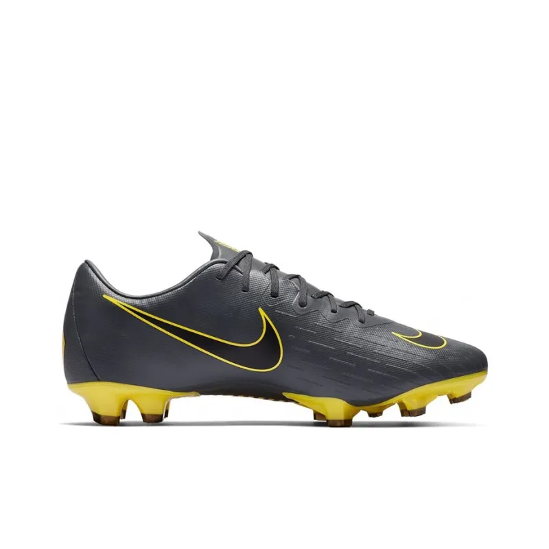 Nike Mercurial Vapor 12 Pro Fg Dark Grey Opti Yellow-1