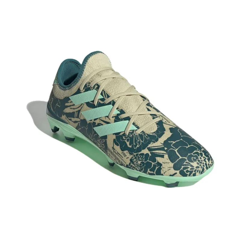 Adidas Gamemode Soccer Shoes Unisex Low Top Beige/Blue-2