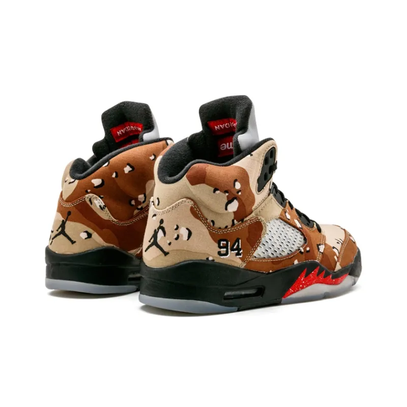 Jordan 5 Retro Supreme Desert Camo-2