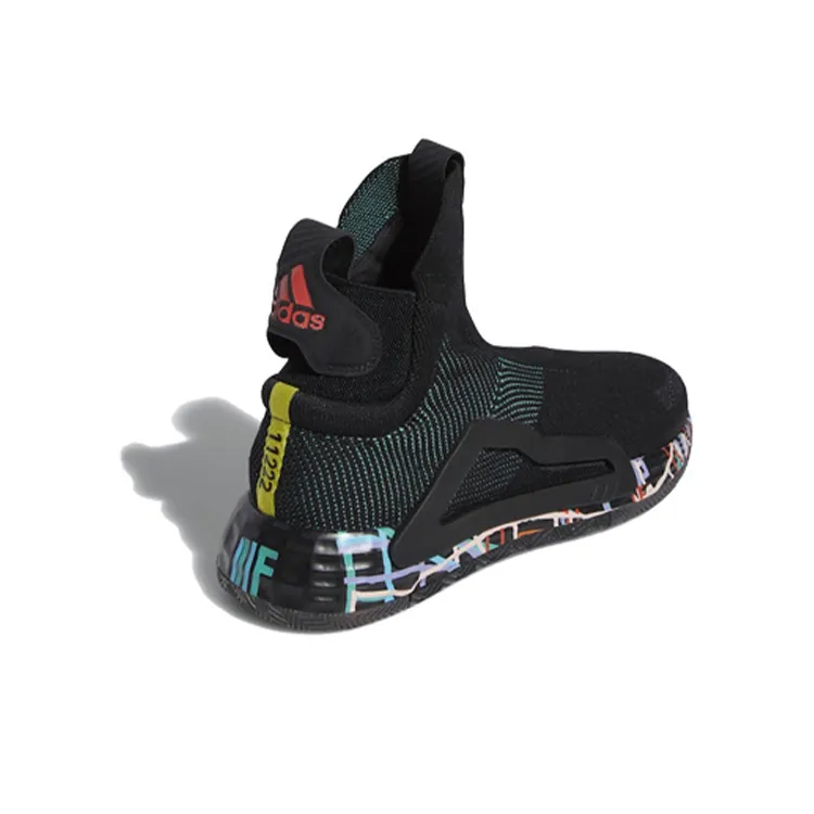 Adidas N3xt L3v3l Core Black Multi Color Print-3