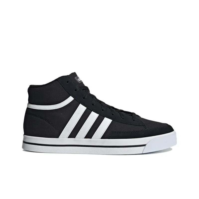 Adidas Neo Retrovulc Mid Shoes Black/White-1