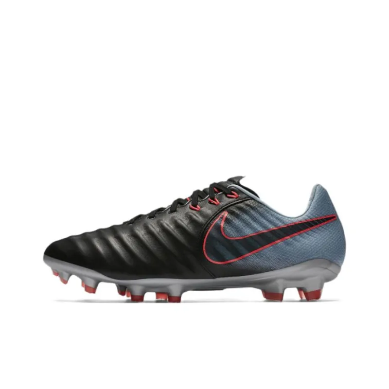 Nike Tiempo Ligera 6 FG Rubber Long Studs Cushioning Anti-Slip And Wear-Resistant Soccer Shoes-0