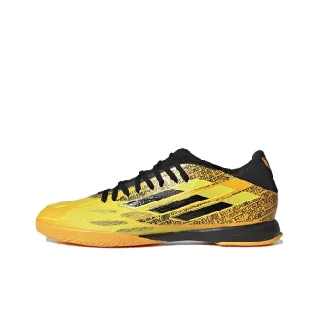 Adidas Messi Messi.3 Futsal Anti Slip And Wear Resistant Lightweight Five A Side Soccer Shoes Unisex Yellow Black