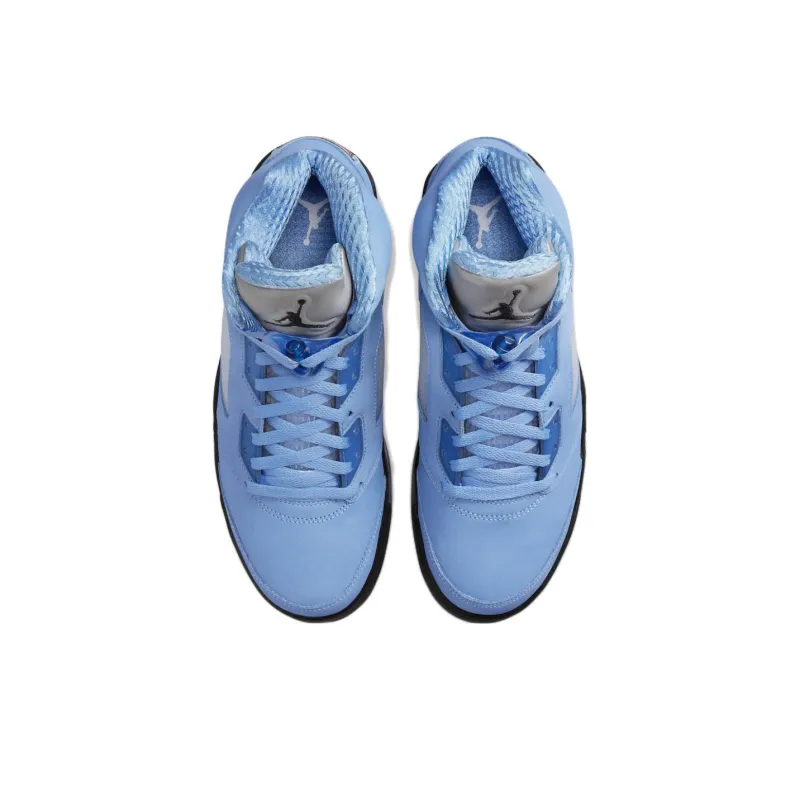 JORDAN 5 Retro Unc University Blue-3