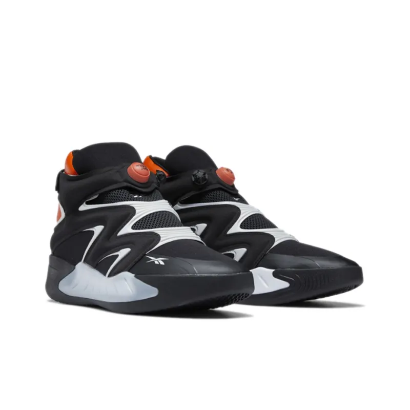 Reebok Instapump Fury Zone Black White Orange-2