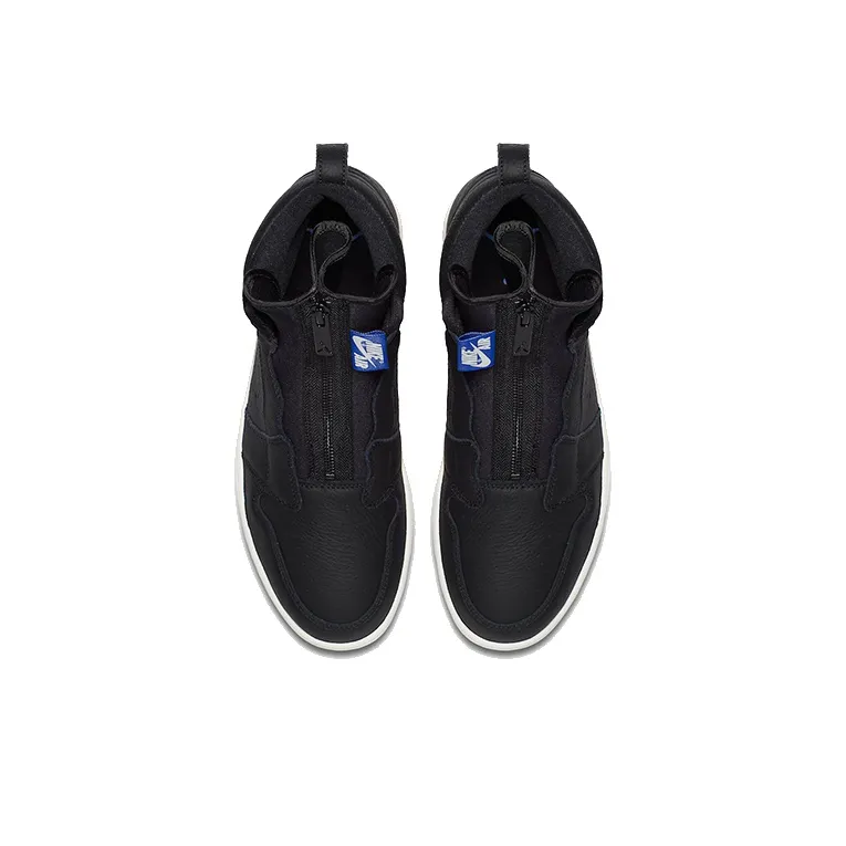 Jordan 1 Retro High Zip Black Hyper Royal-3