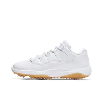 JORDAN 11 Retro Low Golf White Metallic Gold
