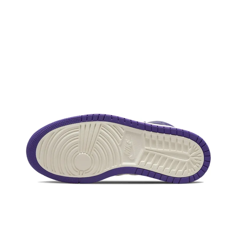 Jordan 1 High Zoom Air Cmft Purple Patent Women's-5