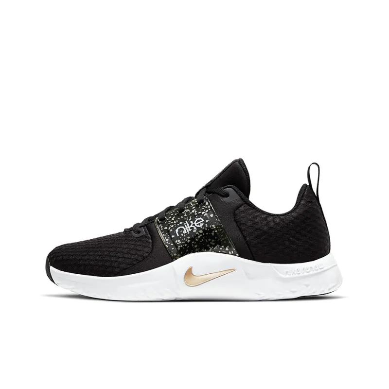 Nike Renew In Season Tr 10 Premium 'Black Metallic Gold' Women's-0