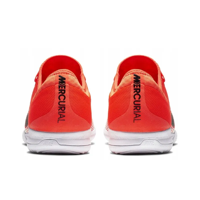 Nike Mercurial Vapor 12 IC/IN Indoor Cushioning Anti-Slip And Wear-Resistant Indoor Soccer Shoes Men's Orange-4