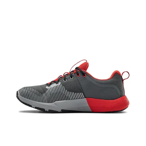 Under Armour Training Shoes Unisex Low-Top Gray/Red