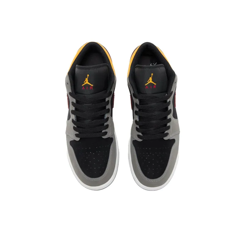 Jordan 1 Low SE Light Graphite Vivid Orange-2