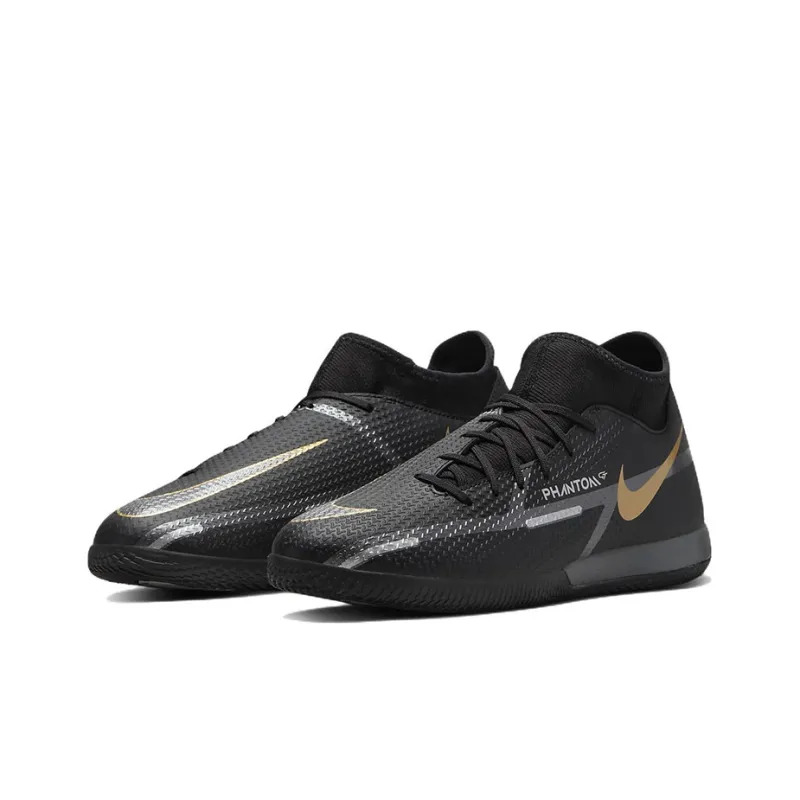 Nike Phantom GT2 Academy Df Ic 'Black Metallic Gold'-2