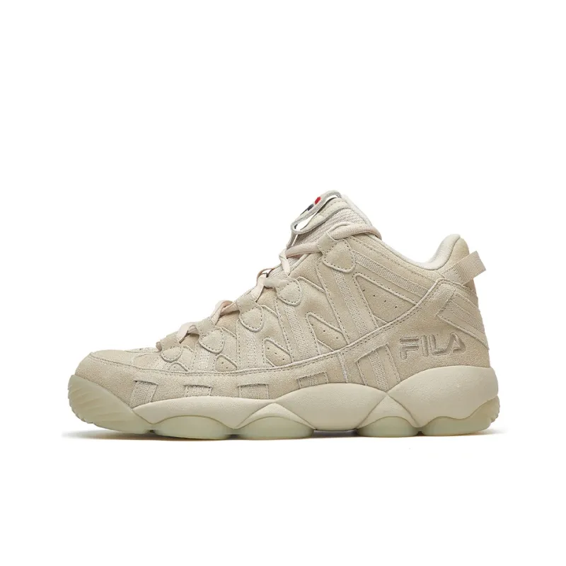 FILA Spaghetti We Retro Baeketball Shoes Oatmeal-0