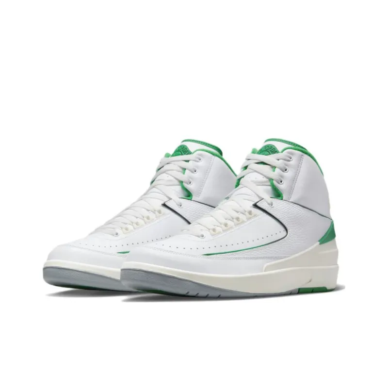 Jordan 2 Retro Lucky Green-2