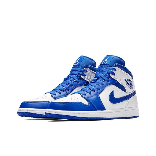 Jordan 1 Mid Hyper Royal-2