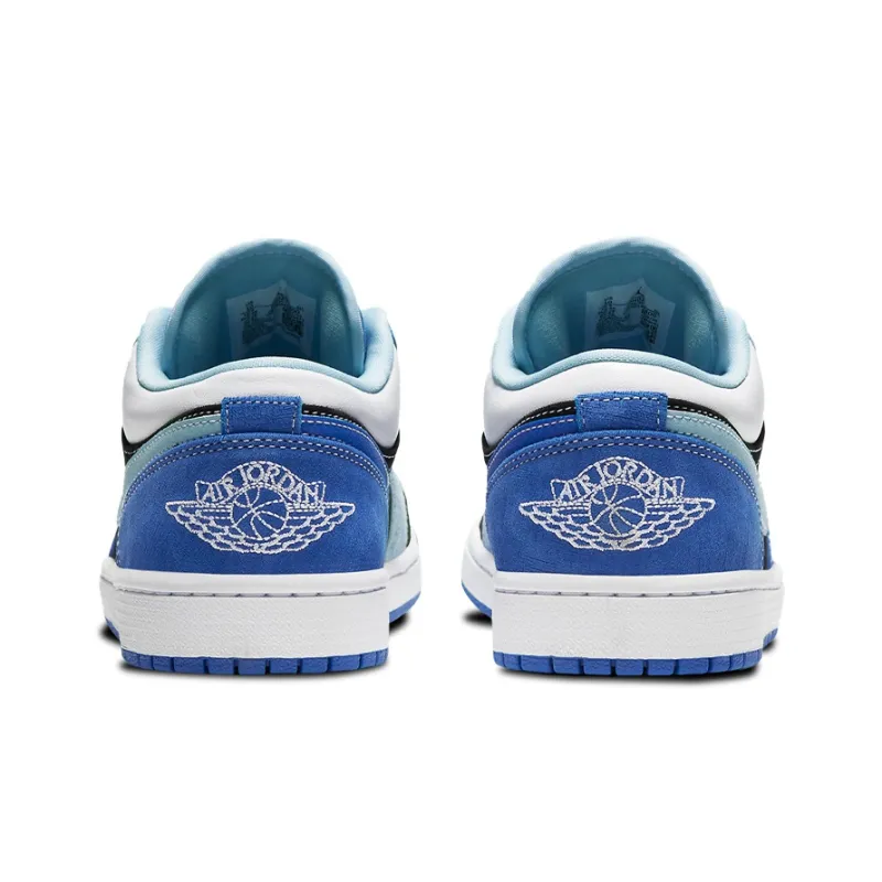 Jordan 1 Low Racer Blue White-4