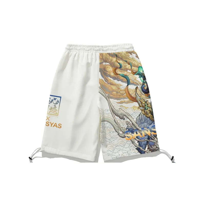 SANSYAS Casual Shorts Unisex-28