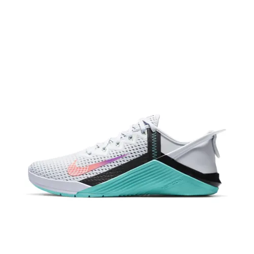 Nike Metcon 6 Flyease Grey Oracle Aqua Women's