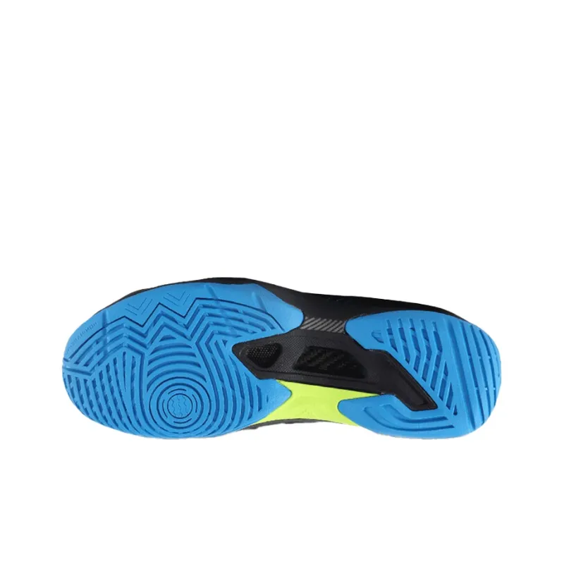 VICTOR Anti Slip And Wear Resistant Breathable Low Top Sports Badminton Shoes Unisex Black Blue-3