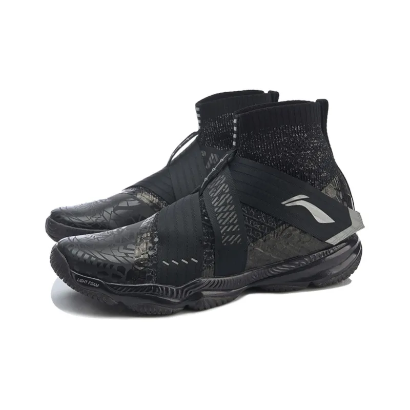 LiNing Ranger Shock Absorbers With Slip Resistant And Abrasion Resistant Properties High Top Badminton Shoes Unisex-2