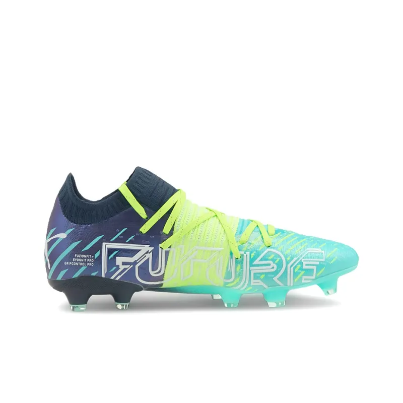 PUMA Future Z 1.2 Fg Ag 'Green Glare Elektro Aqua'-1