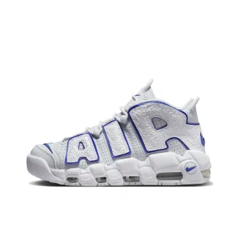 Nike Air More Uptempo Embossed White Royal Blue