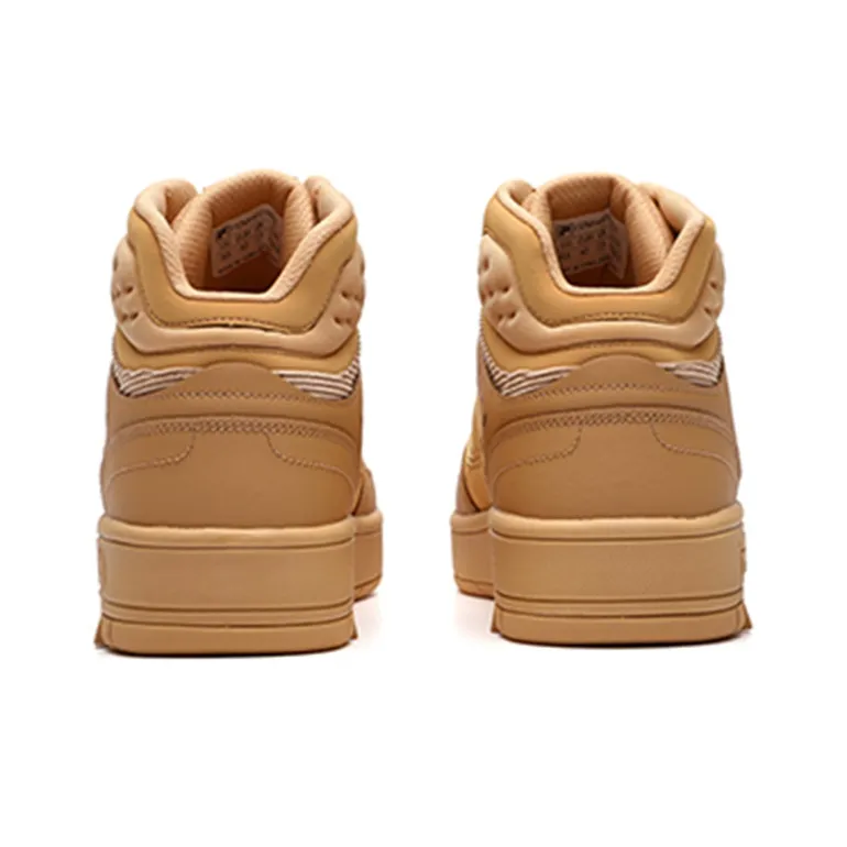FILA High Top Vintage Basketball Shoes Men's Earth Yellow-3