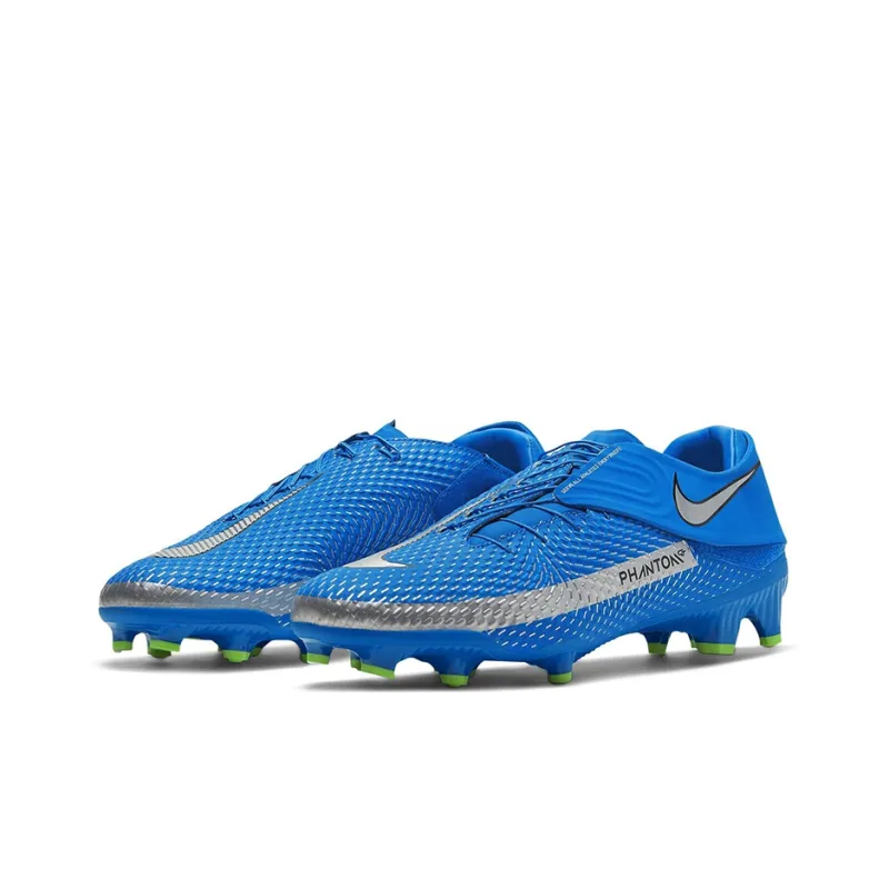 Nike Phantom Gt Academy FlyEase Mg 'Blue Silver'-2