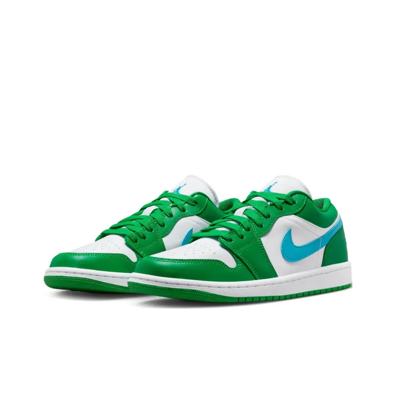 Air Jordan 1 Low 'Lucky Green Aquatone' Women's-2