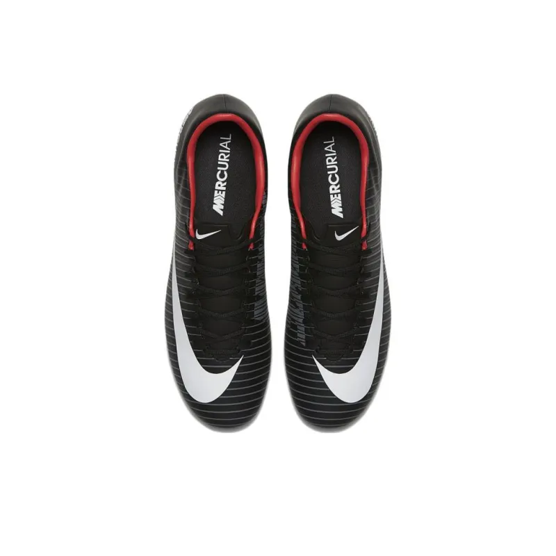 Nike Mercurial Victory Vi Fg 'Black White Red'-3