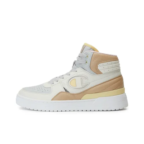 Champion Vintage Basketball Shoes Women's High-Top Apricot