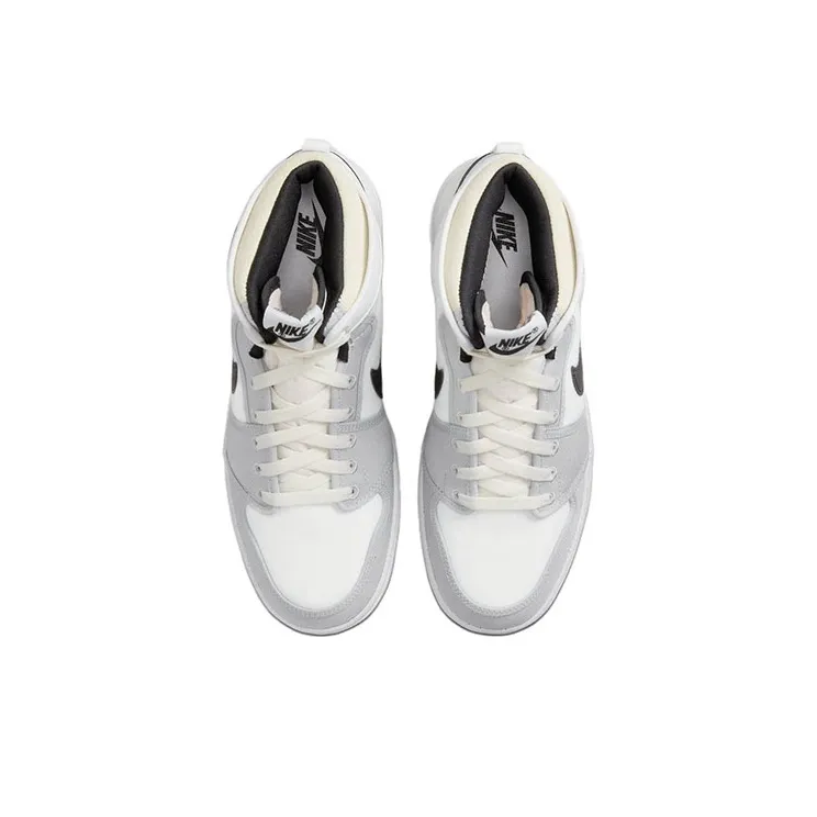 Jordan 1 Retro Ajko White Black Grey Fog-3