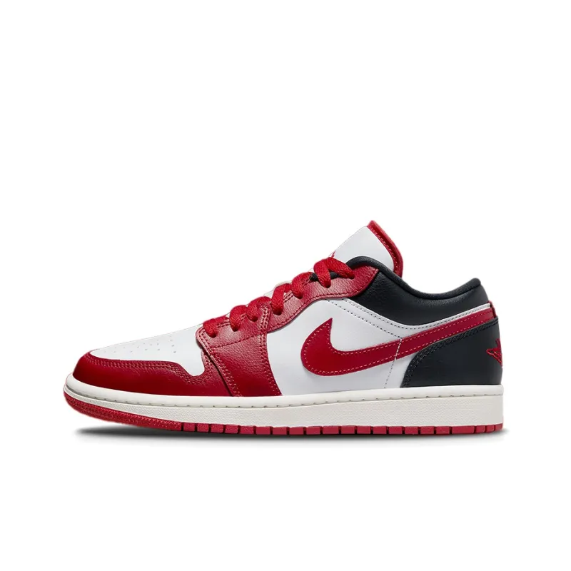 Air Jordan 1 Low 'White Gym Red' Women's-0