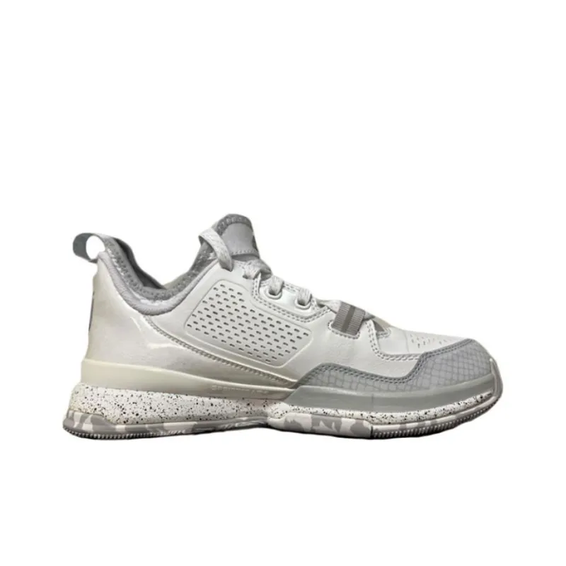 Adidas D Lillard 1 Vintage Basketball Shoes Men Low-Top White-1