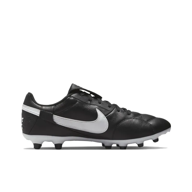 Nike Premier 3 Fg Black White-1