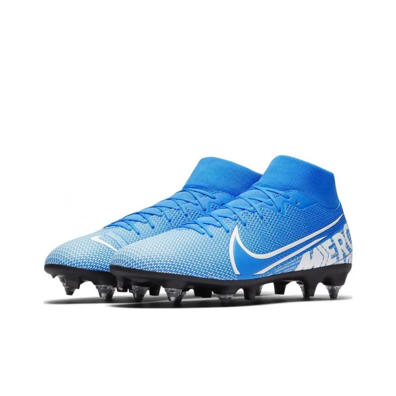 Nike Mercurial Superfly 7 Academy Sg Pro 'Blue White'-2