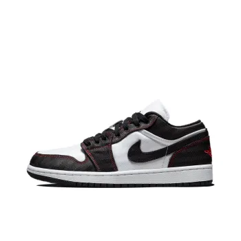 JORDAN 1 Low Se Utility White Black Gym Red Women's