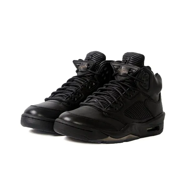 Jordan 5 Retro Premium Triple Black-2