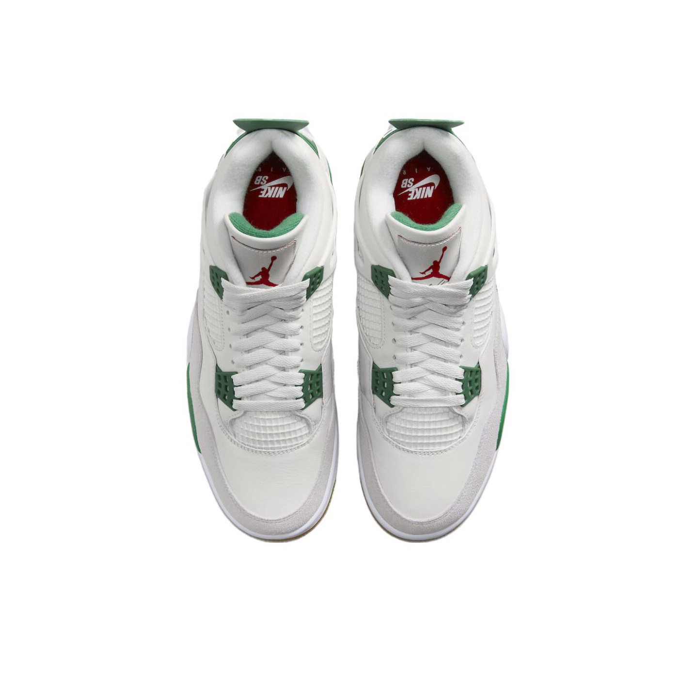 Jordan 4 green and red hotsell