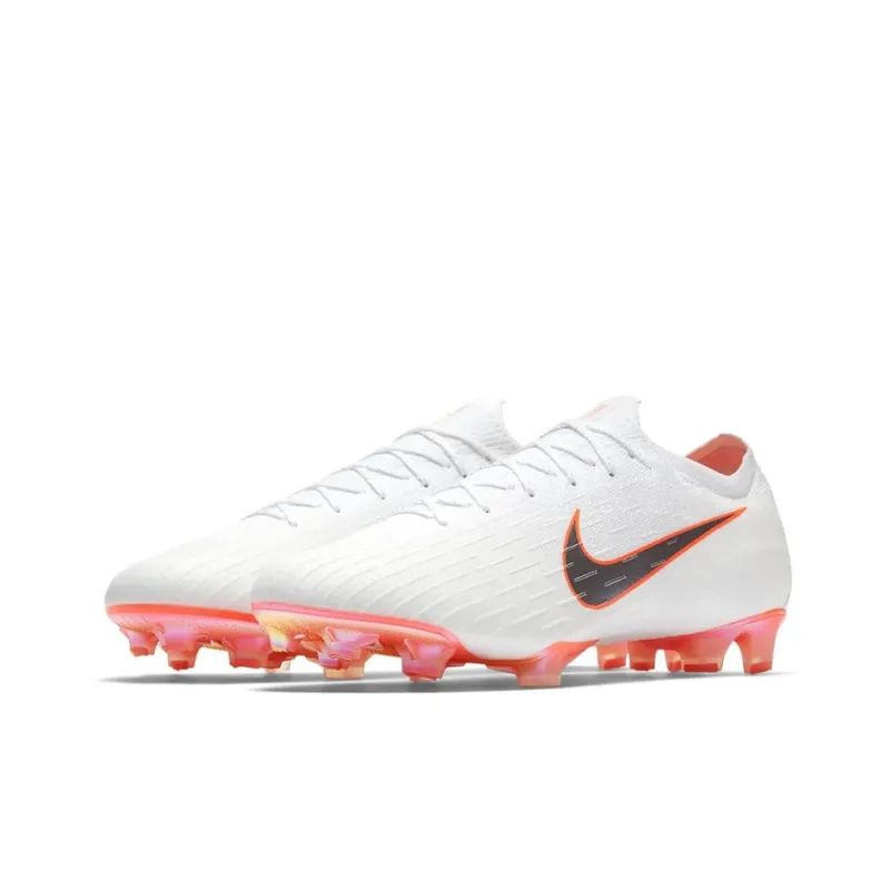 Nike Mercurial Vapor 12 Elite Fg 'White Grey Orange'-2