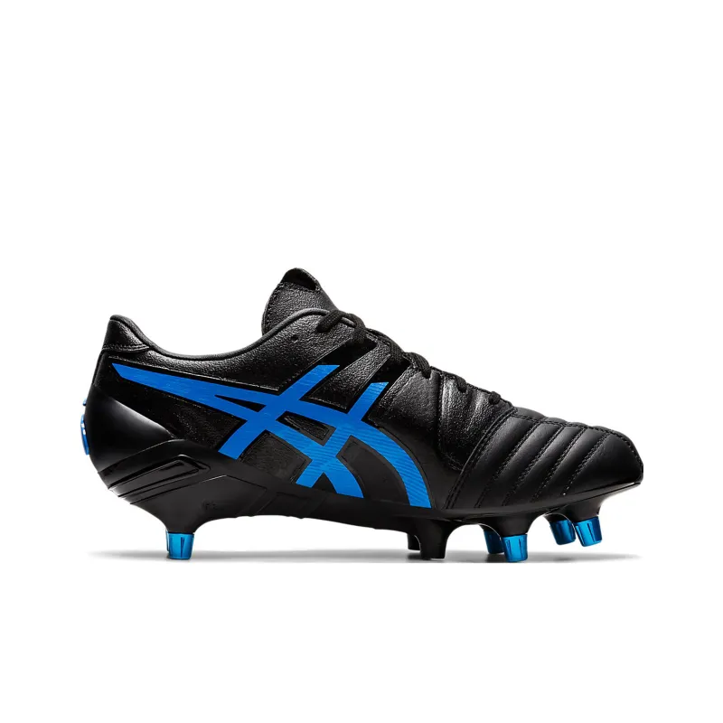Asics Gel-Lethal Tight Five 2.0 Durable Breathable Soccer Shoes Men's Black Blue-1