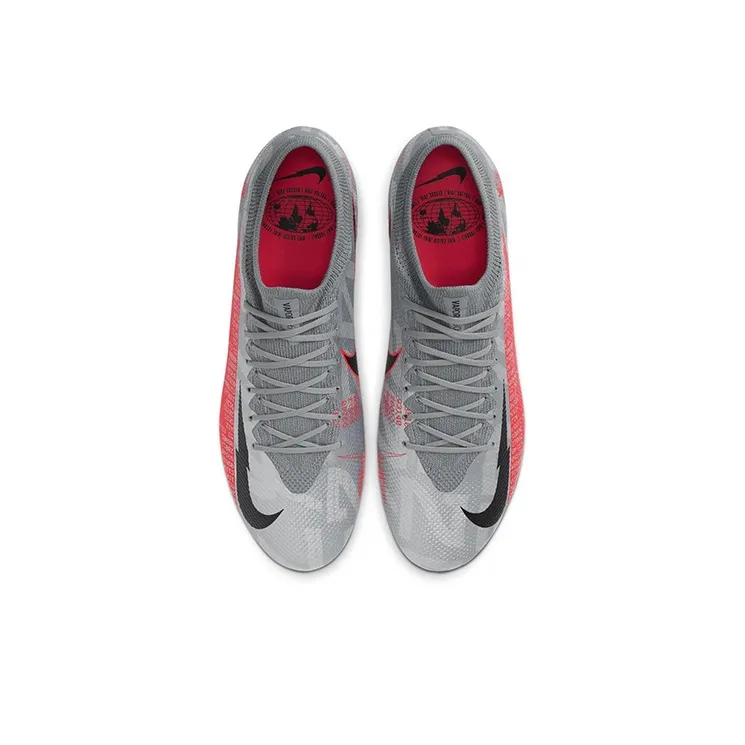 Nike Mercurial Vapor 13 Pro Fg 'Metallic Grey Crimson'-3