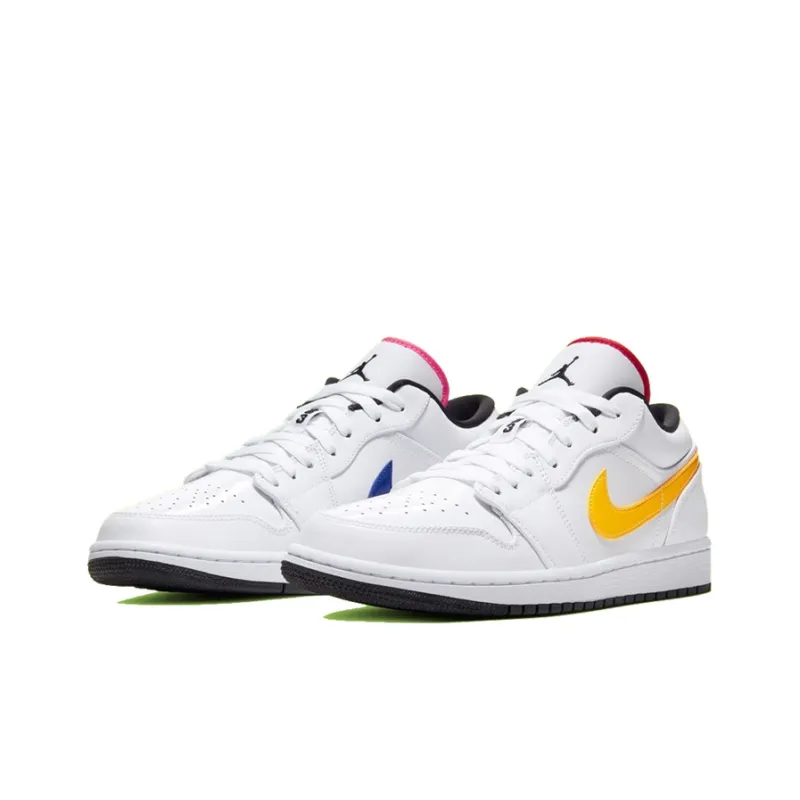 JORDAN 1 Low White Multi Color-2
